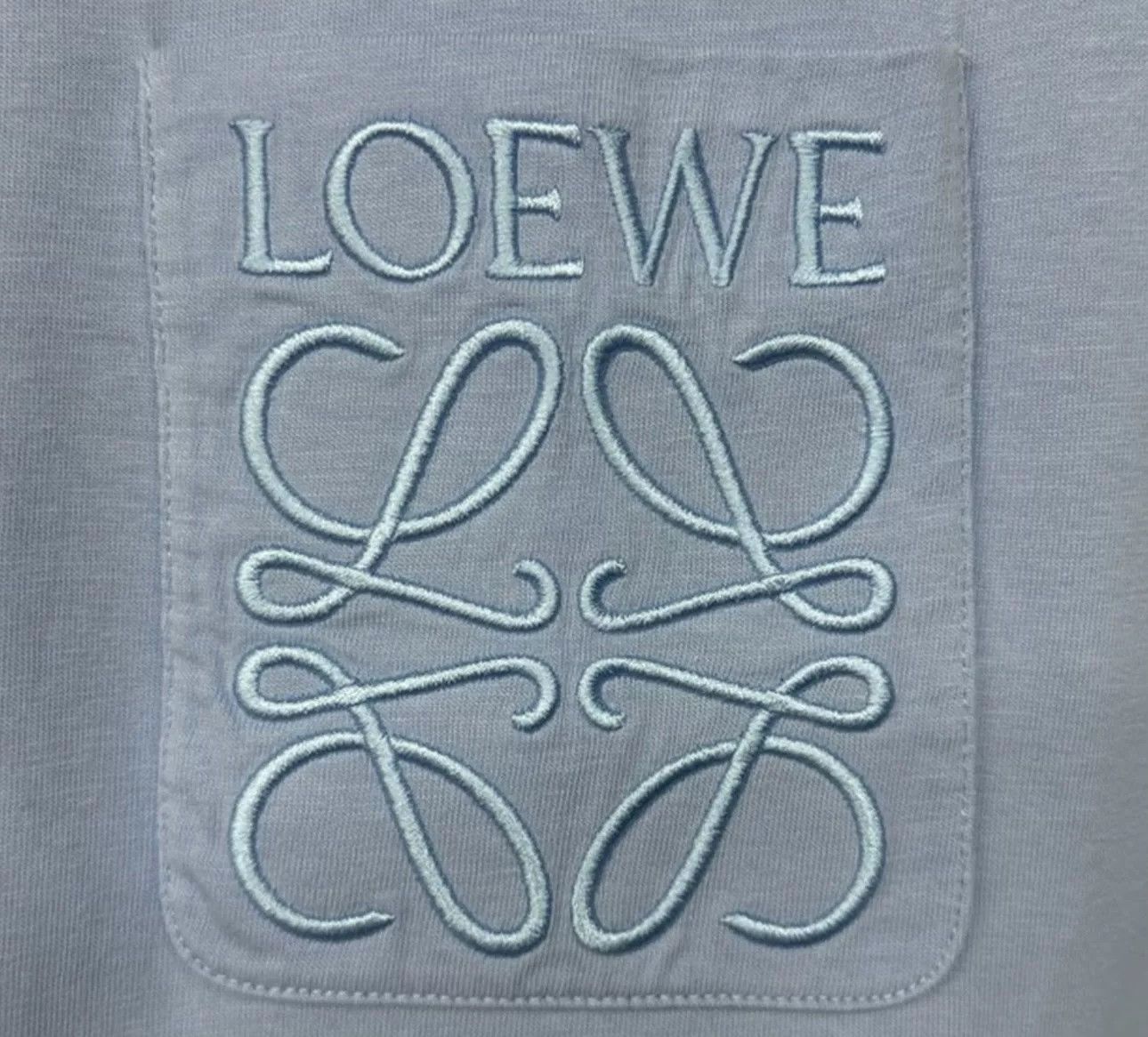 Loewe Loewe Embroidered Anagram Pocket T-Shirt L Size US L / EU 52-54 / 3 - 4 Thumbnail