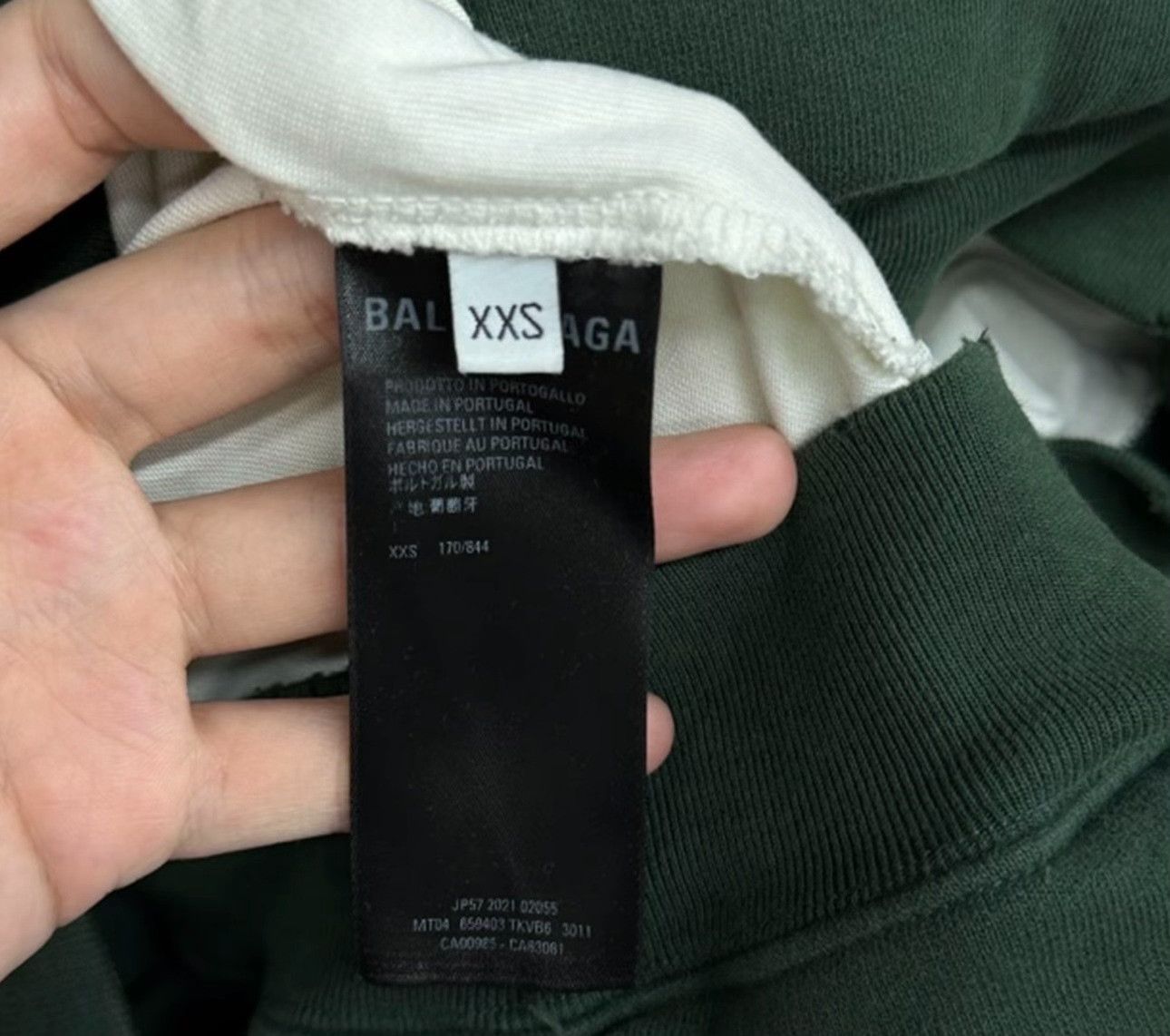 Balenciaga Balenciaga Distressed Logo Hoodie XXS Size US XXS / EU 40 - 5 Thumbnail