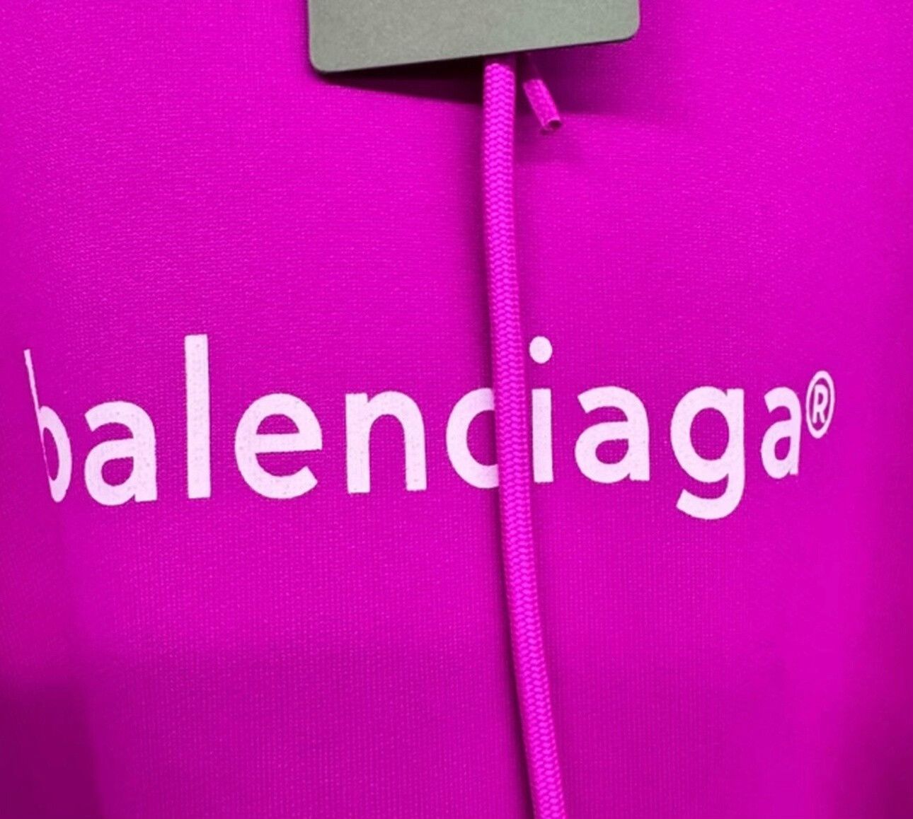 Balenciaga Balenciaga Pink Logo Hoodie Size XS Size US XS / EU 42 / 0 - 3 Thumbnail