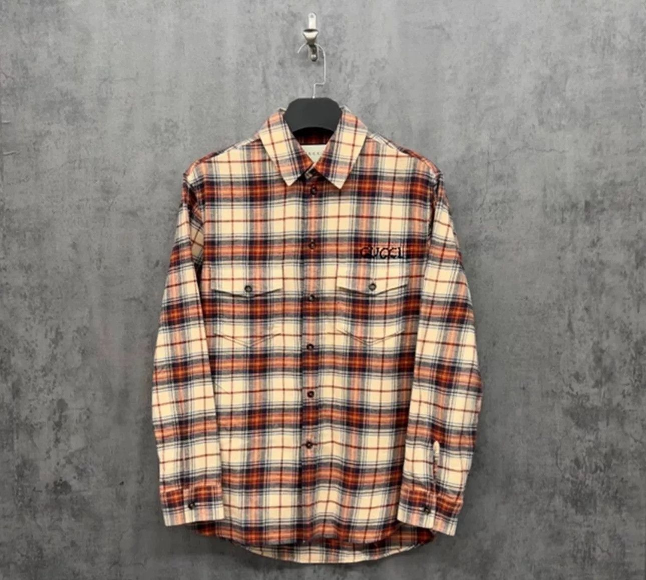 Gucci Gucci Paramount Plaid Flannel Shirt 48 Size US M / EU 48-50 / 2 - 2 Thumbnail