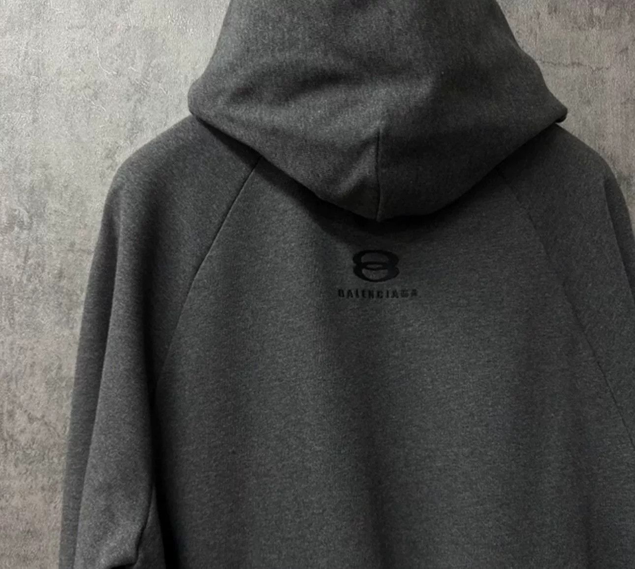 Balenciaga Balenciaga Embroidered Logo Zip-Up Hoodie S Size US S / EU 44-46 / 1 - 3 Thumbnail
