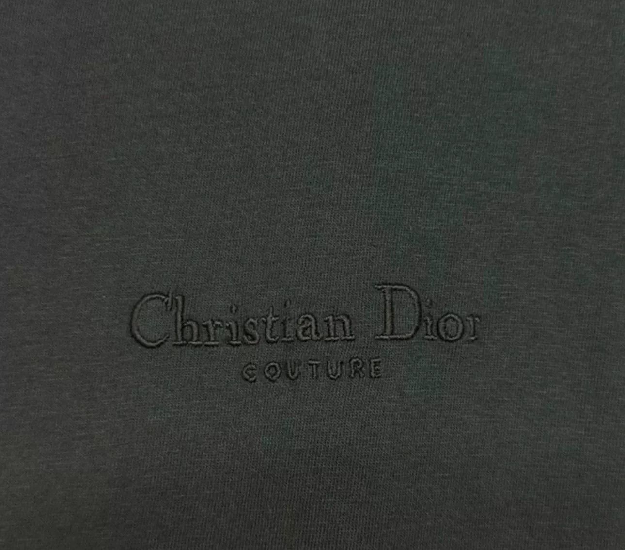 Dior Dior Embroidered Logo T-Shirt Size L Size US L / EU 52-54 / 3 - 4 Thumbnail