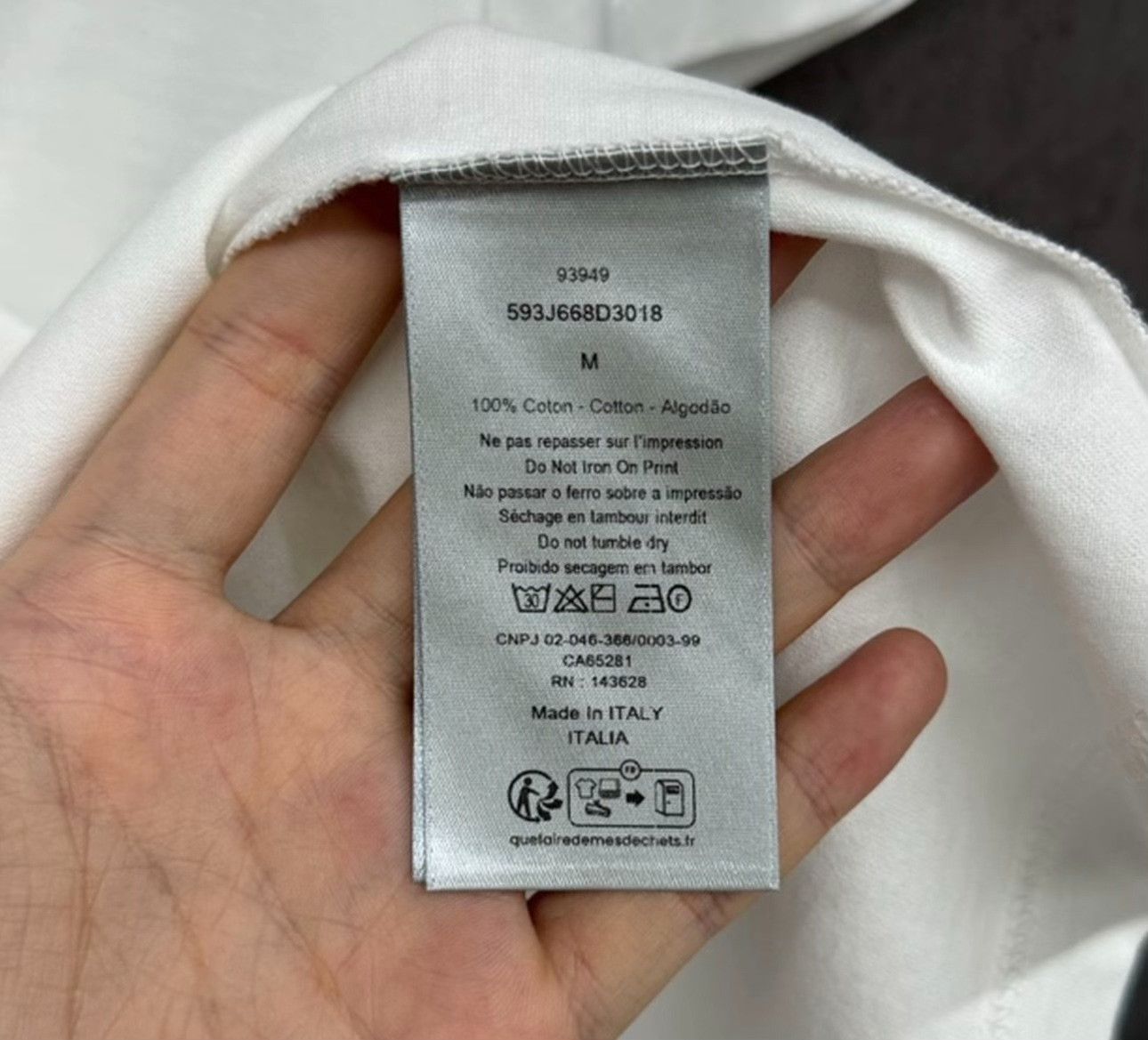 Dior Dior 30 Avenue Montaigne Logo T-Shirt US M Size US M / EU 48-50 / 2 - 5 Thumbnail