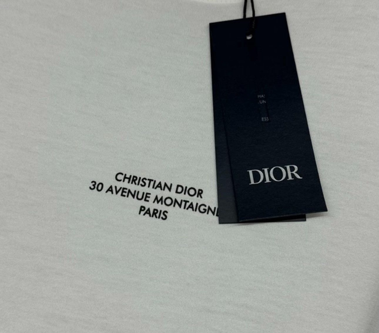 Dior Dior 30 Avenue Montaigne Logo T-Shirt US M Size US M / EU 48-50 / 2 - 3 Thumbnail
