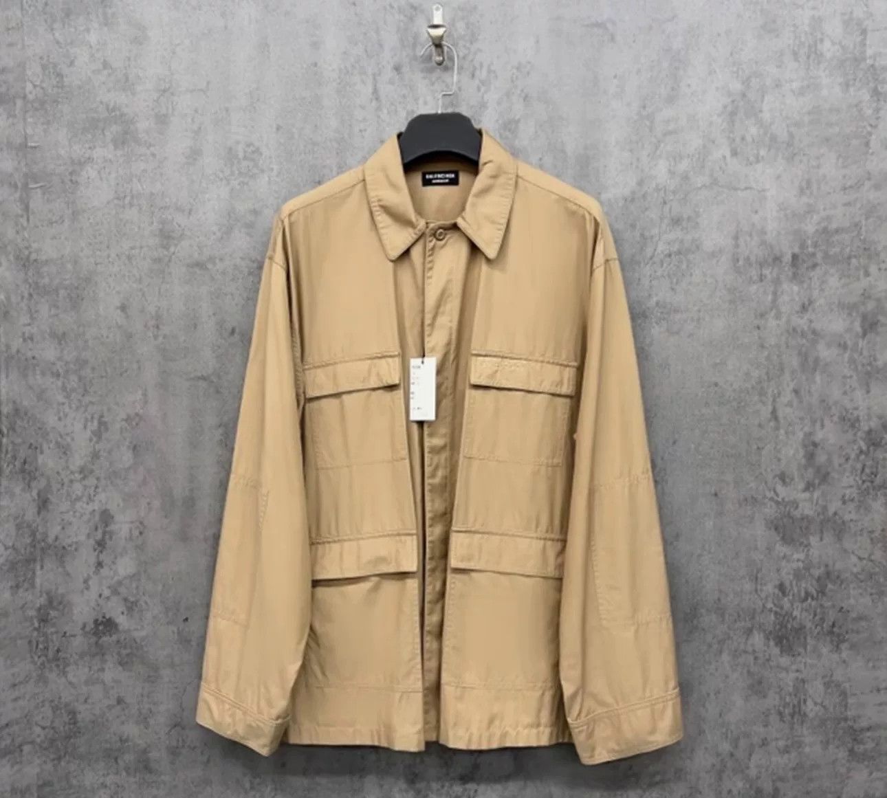 Balenciaga Balenciaga Embroidered Logo Workwear Jacket 46 Size US S / EU 44-46 / 1 - 2 Thumbnail