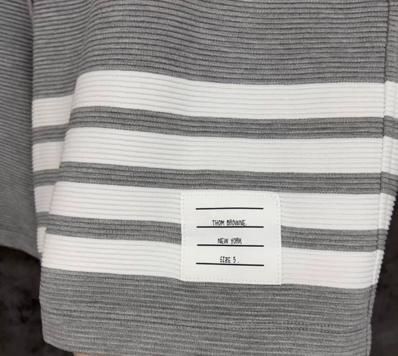 Thom Browne Thom Browne Waffle Knit 4-Bar Shorts Size 5 Size US 38 / EU 54 - 3 Thumbnail