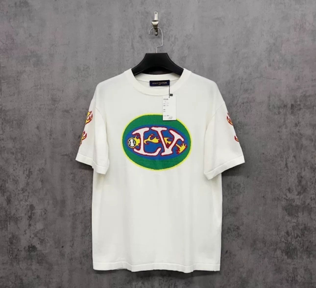 Louis Vuitton Louis Vuitton Flame Jacquard Knit T-Shirt L Size US L / EU 52-54 / 3 - 2 Thumbnail