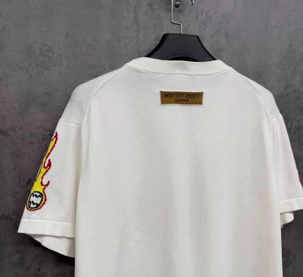 Louis Vuitton Louis Vuitton Flame Jacquard Knit T-Shirt L Size US L / EU 52-54 / 3 - 3 Thumbnail