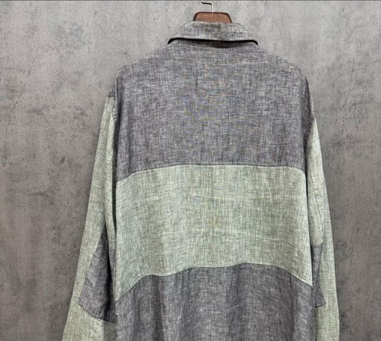 Loewe Loewe Patchwork Linen Anagram Logo Shirt XL Size US XL / EU 56 / 4 - 5 Thumbnail