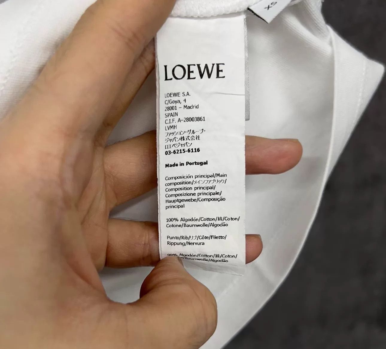 Loewe Loewe Anagram Logo Graphic T-Shirt US XS Size US XS / EU 42 / 0 - 5 Thumbnail