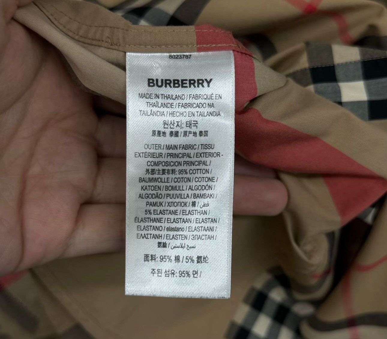 Burberry Burberry Patchwork Multi-Check Shirt XL Size US XL / EU 56 / 4 - 5 Thumbnail