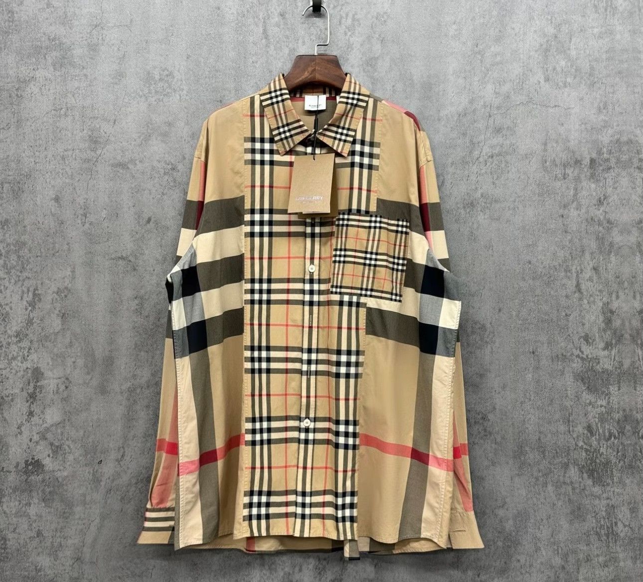 Burberry Burberry Patchwork Multi-Check Shirt XL Size US XL / EU 56 / 4 - 2 Thumbnail
