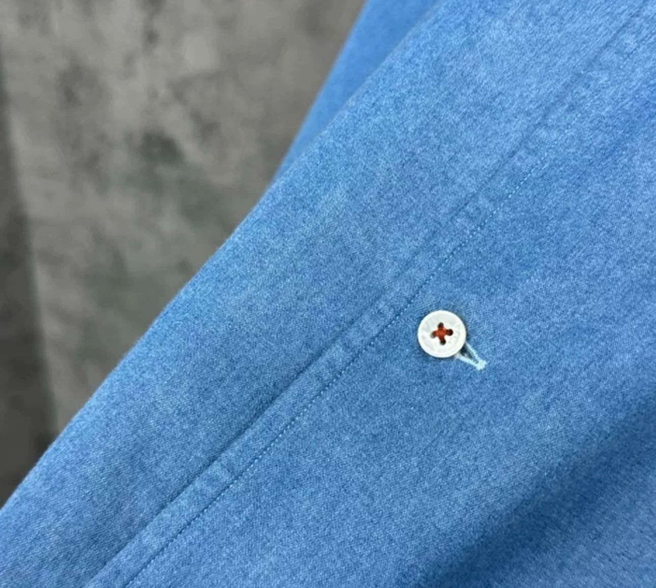 Loro Piana Loro Piana Blue Casual Button Up Shirt Size M Size US M / EU 48-50 / 2 - 4 Thumbnail