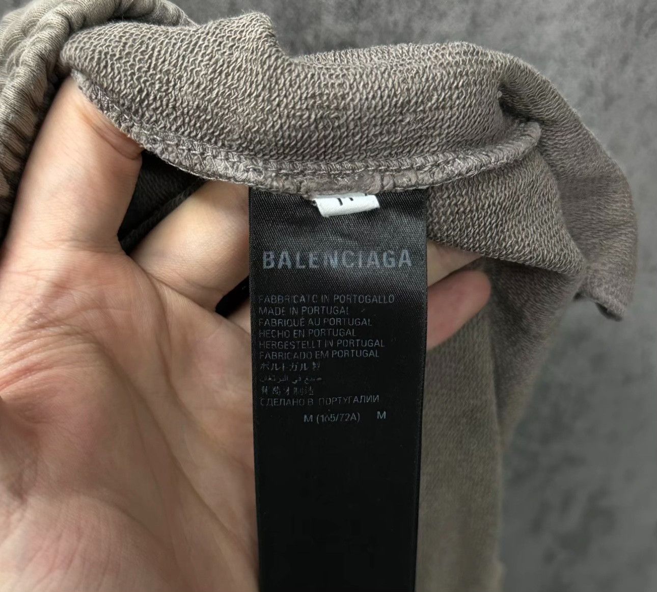 Balenciaga Balenciaga Washed Embroidered Logo Shorts M Size US 32 / EU 48 - 5 Thumbnail