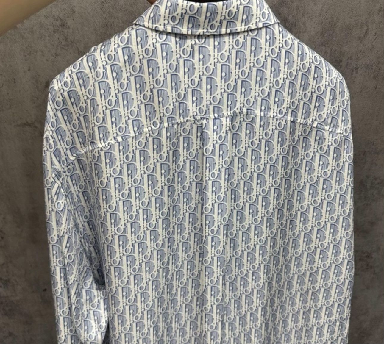 Dior Dior Oblique Monogram Silk Shirt 41 Size US L / EU 52-54 / 3 - 4 Thumbnail