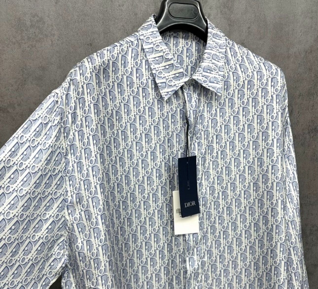 Dior Dior Oblique Monogram Silk Shirt 41 Size US L / EU 52-54 / 3 - 3 Thumbnail