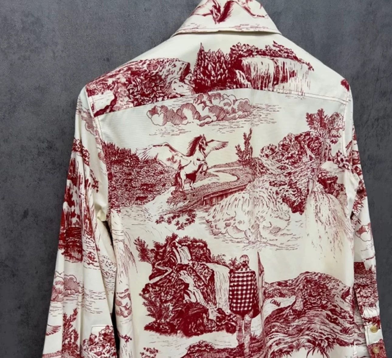 Chloe Chloe Toile de Jouy Print Button Up Shirt FR 38 Size S / US 4 / IT 40 - 3 Thumbnail
