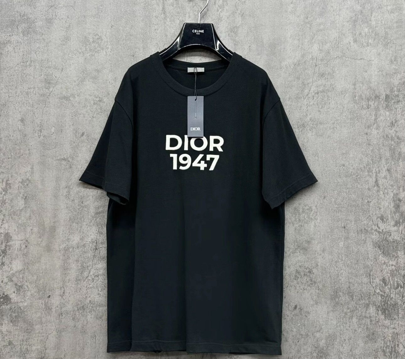 Dior Dior 1947 Embroidered Logo T-Shirt Size L Size US L / EU 52-54 / 3 - 2 Thumbnail
