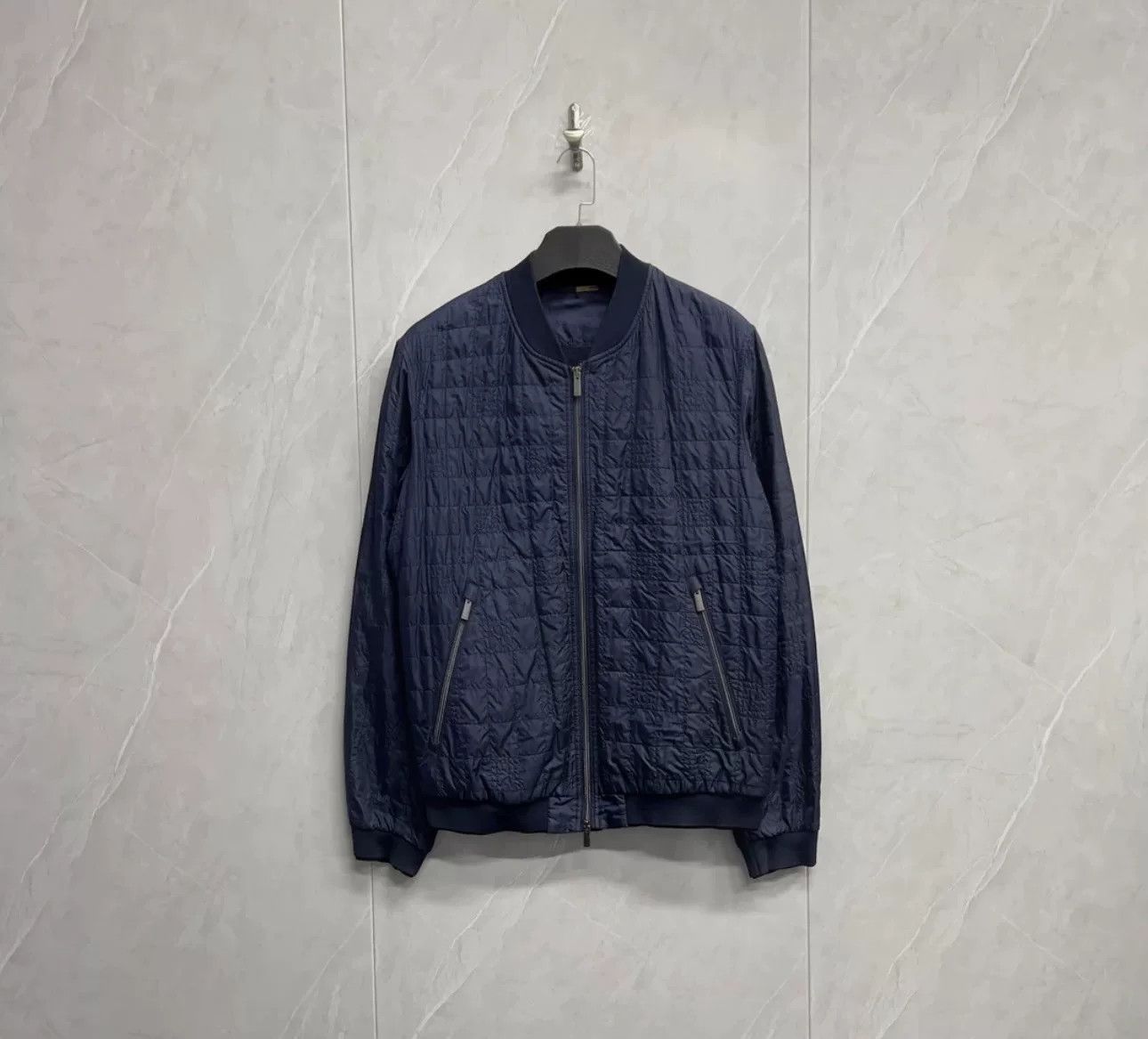 Fendi Fendi Quilted FF Logo Bomber Jacket 52 Size US L / EU 52-54 / 3 - 2 Thumbnail