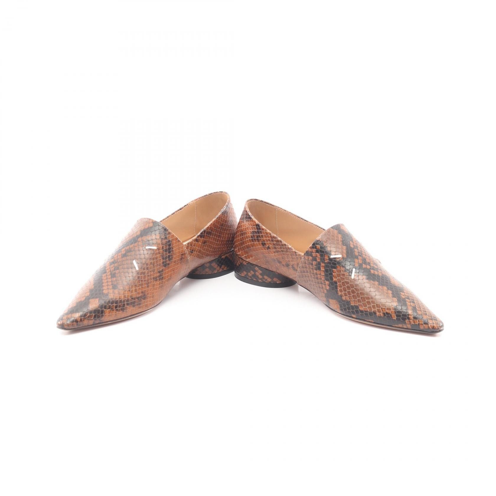Maison Margiela Maison Margiela Maison Margiela 22 Exotic Leather Loafers Leather Shoes S58WR0036 DUTY FREE for USA Size ONE SIZE - 3 Thumbnail