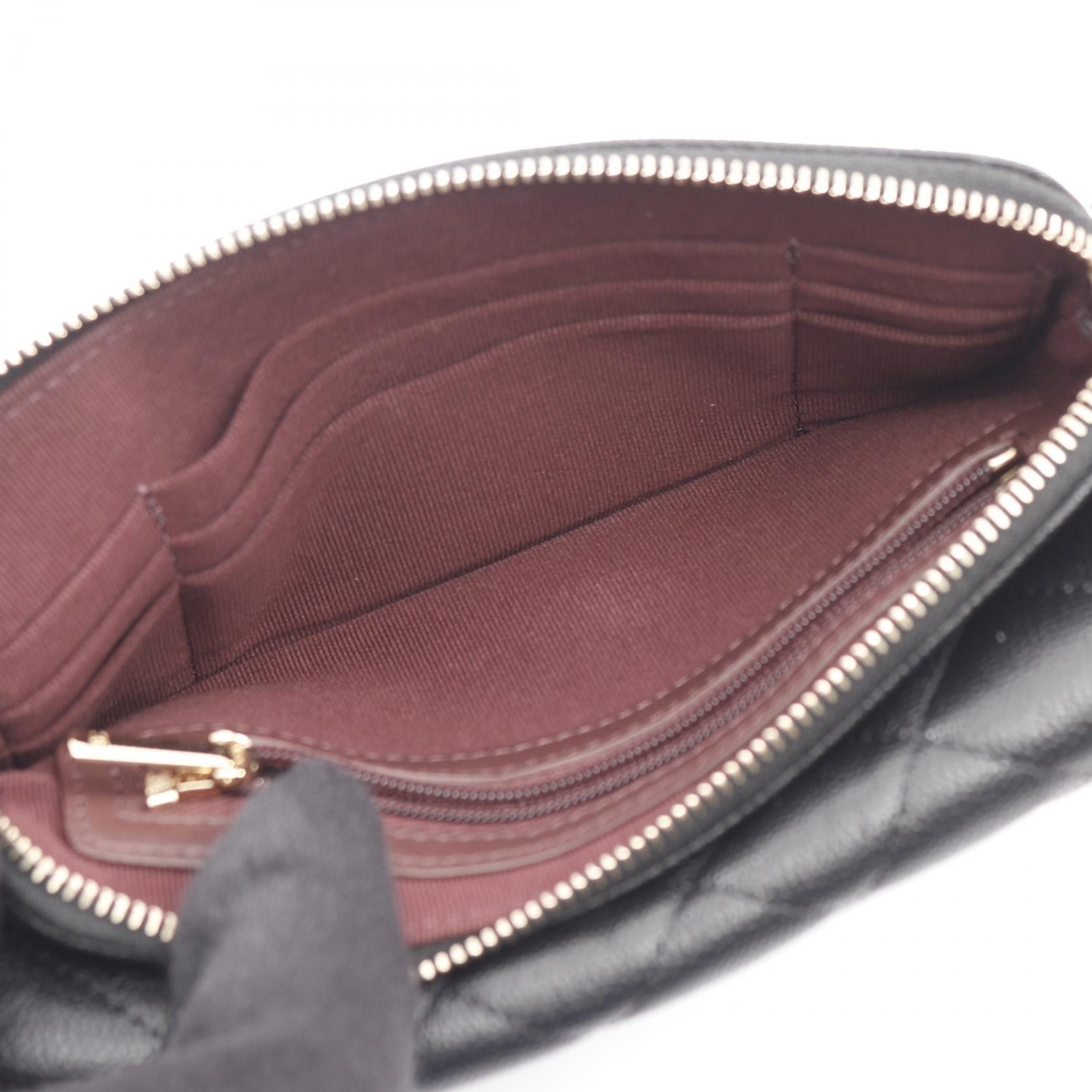 Chanel Chanel Chanel Matelasse Grained Calfskin Phone Wallet Leather Shoulder Bag AP2096 DUTY FREE for USA Size ONE SIZE - 4 Thumbnail