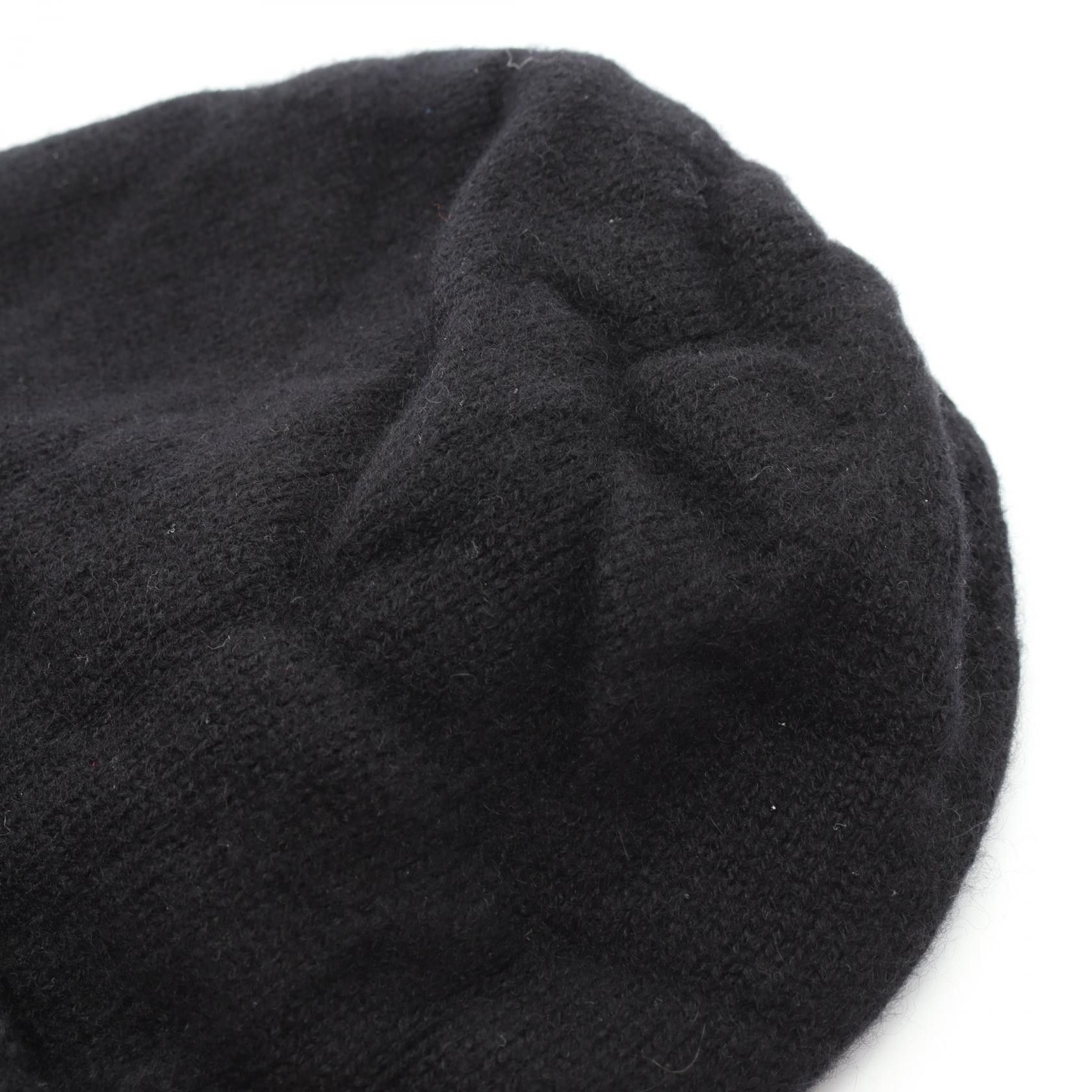 Chanel Chanel Chanel Camellia Logo Cashmere Knit Cap Textile Hats DUTY FREE for USA Size ONE SIZE - 7 Thumbnail