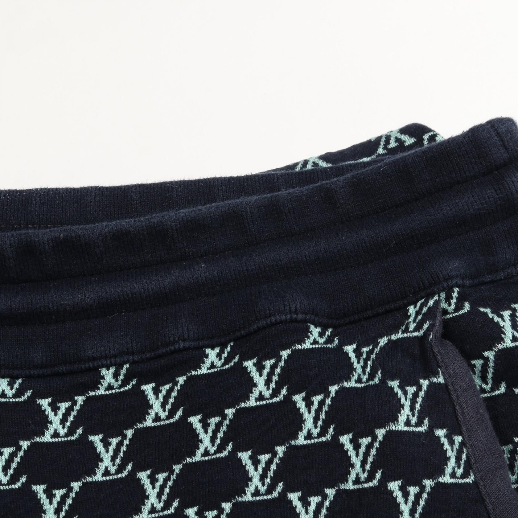 Louis Vuitton Louis Vuitton Louis Vuitton Monogram Cotton Shorts Textile Shorts RM242MMJPJHRY30W DUTY FREE for USA Size ONE SIZE - 6 Thumbnail