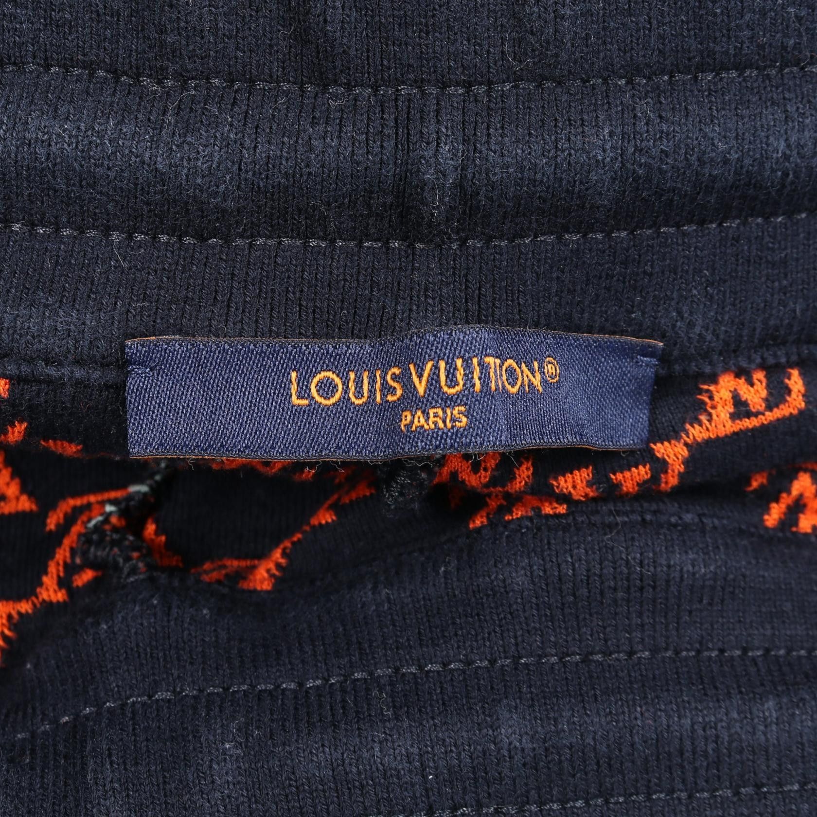 Louis Vuitton Louis Vuitton Louis Vuitton Monogram Cotton Shorts Textile Shorts RM242MMJPJHRY30W DUTY FREE for USA Size ONE SIZE - 3 Thumbnail