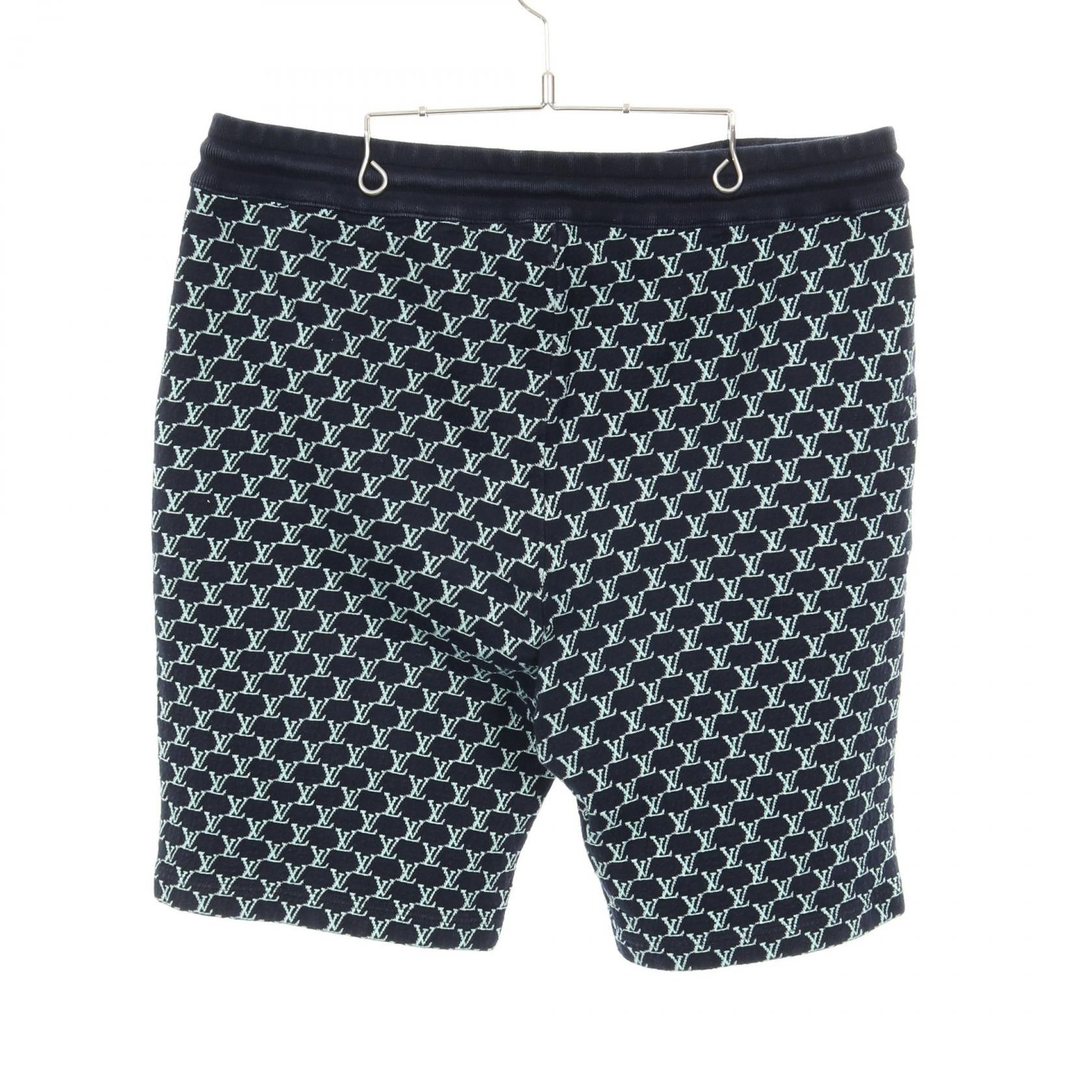 Louis Vuitton Louis Vuitton Louis Vuitton Monogram Cotton Shorts Textile Shorts RM242MMJPJHRY30W DUTY FREE for USA Size ONE SIZE - 2 Thumbnail