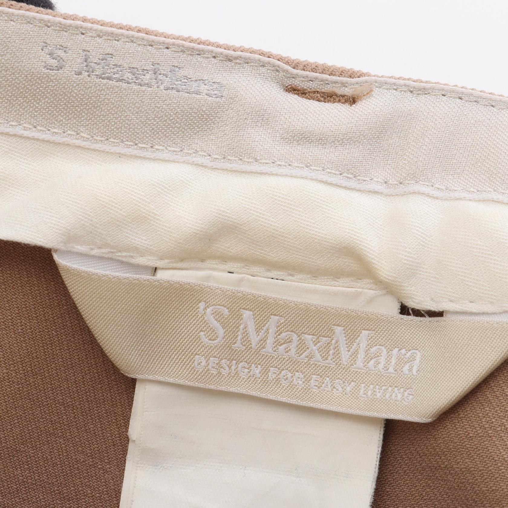 Max Mara MaxMara S Max Mara Cotton Pants Textile Pants 9136016307 DUTY FREE for USA Size ONE SIZE - 7 Thumbnail