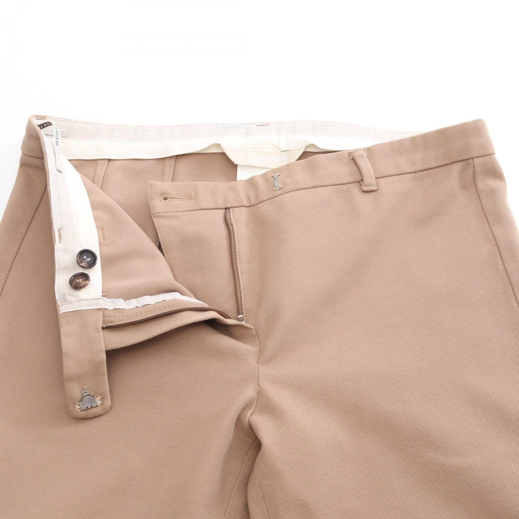 Max Mara MaxMara S Max Mara Cotton Pants Textile Pants 9136016307 DUTY FREE for USA Size ONE SIZE - 5 Thumbnail