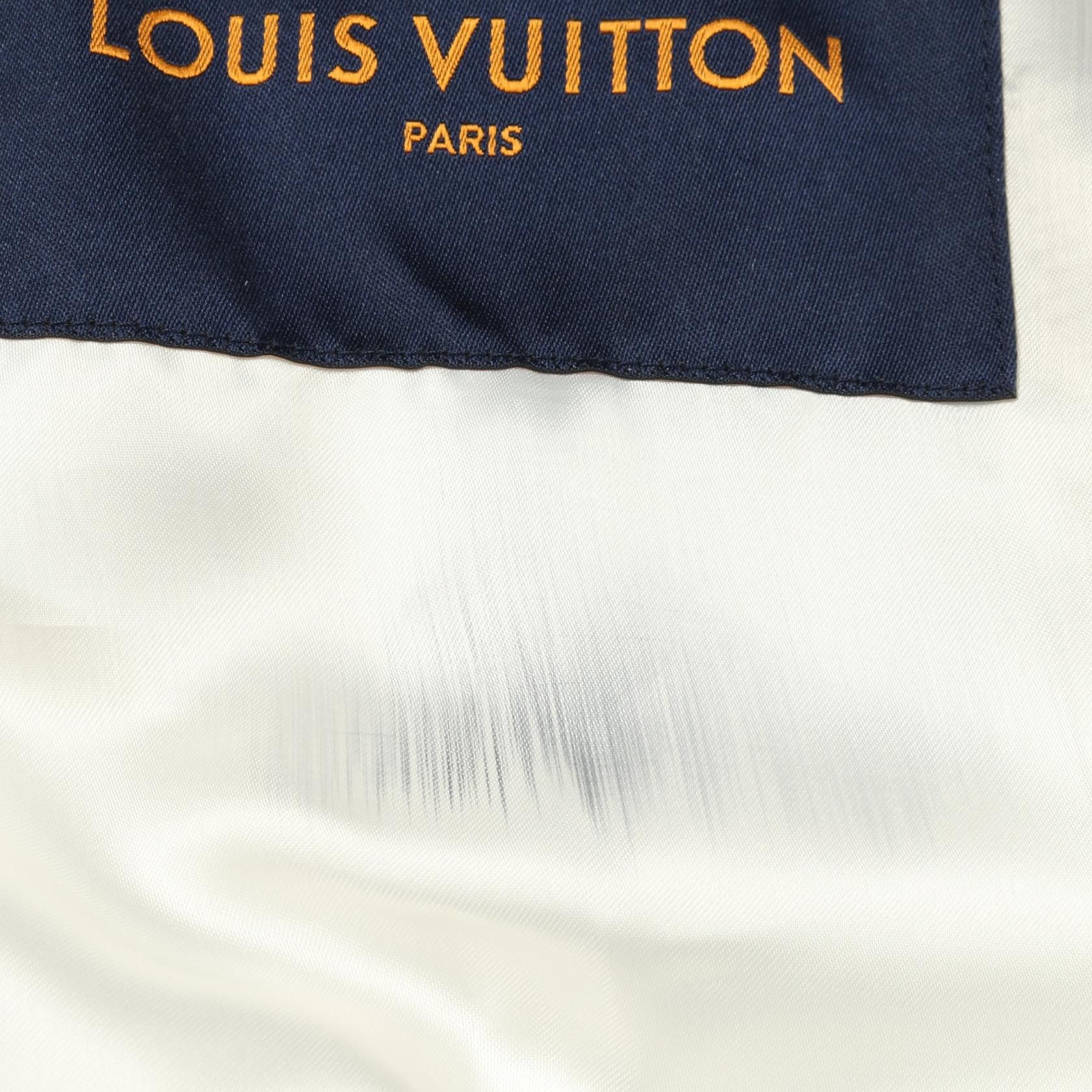 Louis Vuitton Louis Vuitton Louis Vuitton Monogram Playground Varsity Wool Jacket Textile Outerwear DUTY FREE for USA Size ONE SIZE - 8 Thumbnail