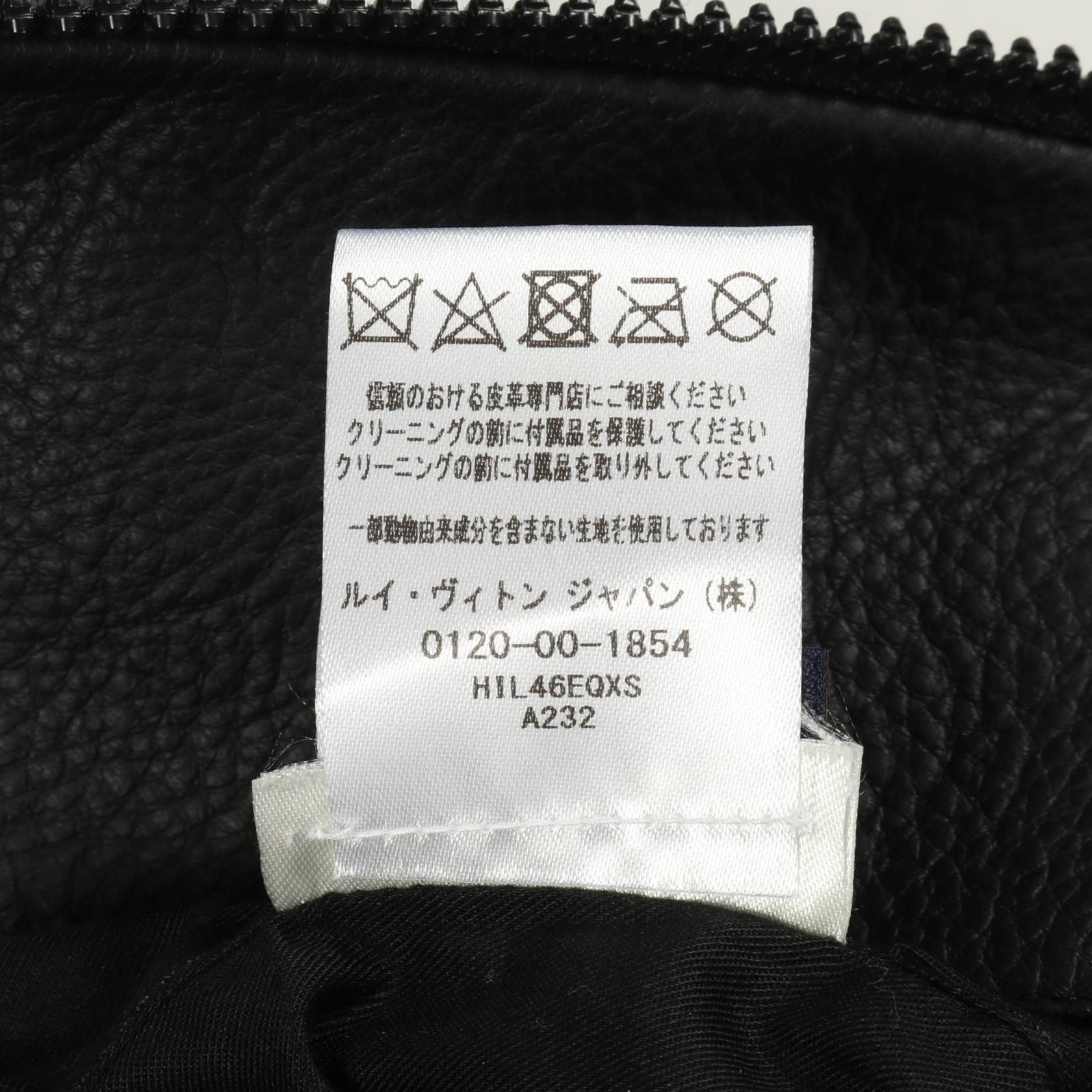 Louis Vuitton Louis Vuitton Louis Vuitton Monogram Embossed Leather Jacket Leather Outerwear DUTY FREE for USA Size ONE SIZE - 4 Thumbnail