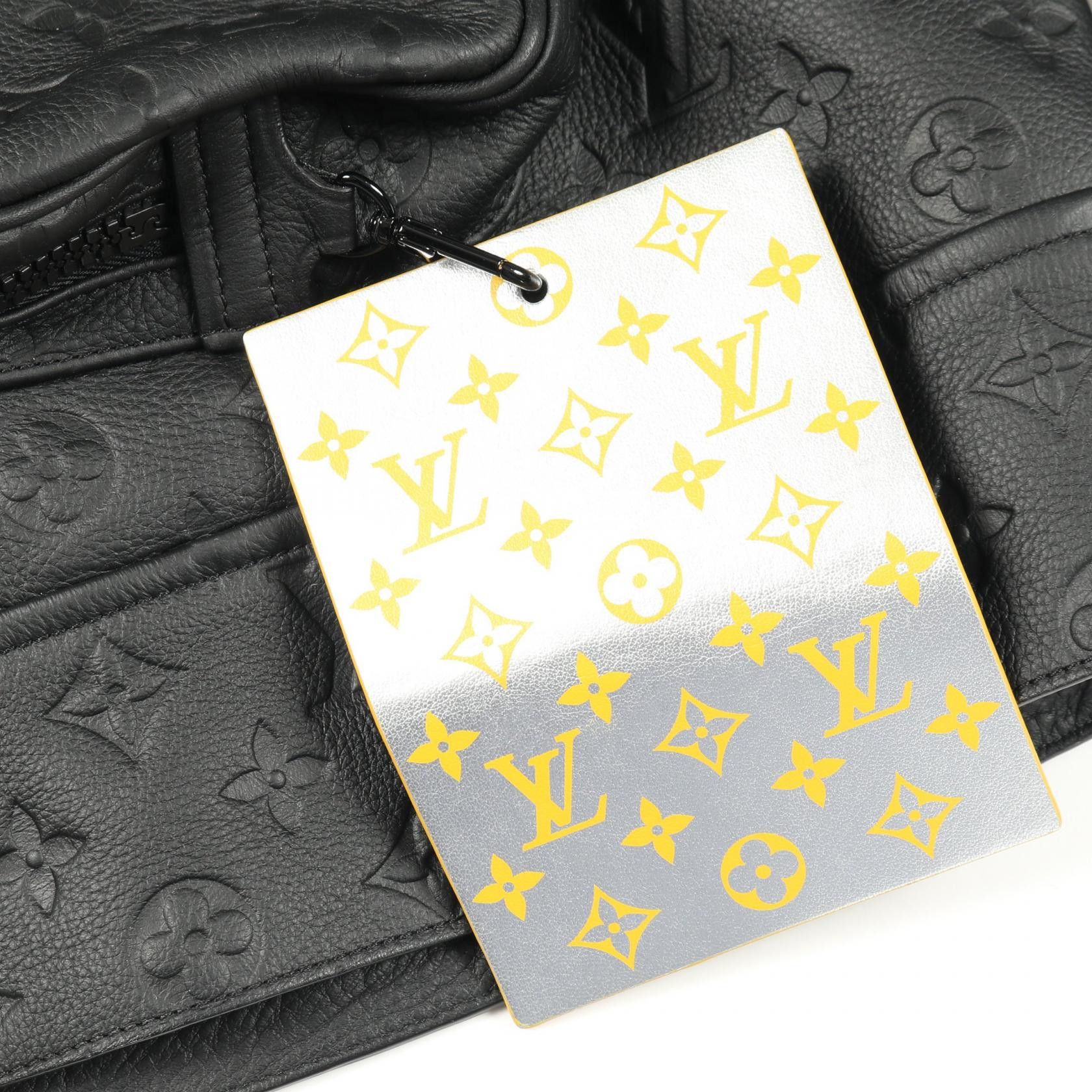 Louis Vuitton Louis Vuitton Louis Vuitton Monogram Embossed Leather Jacket Leather Outerwear DUTY FREE for USA Size ONE SIZE - 9 Thumbnail