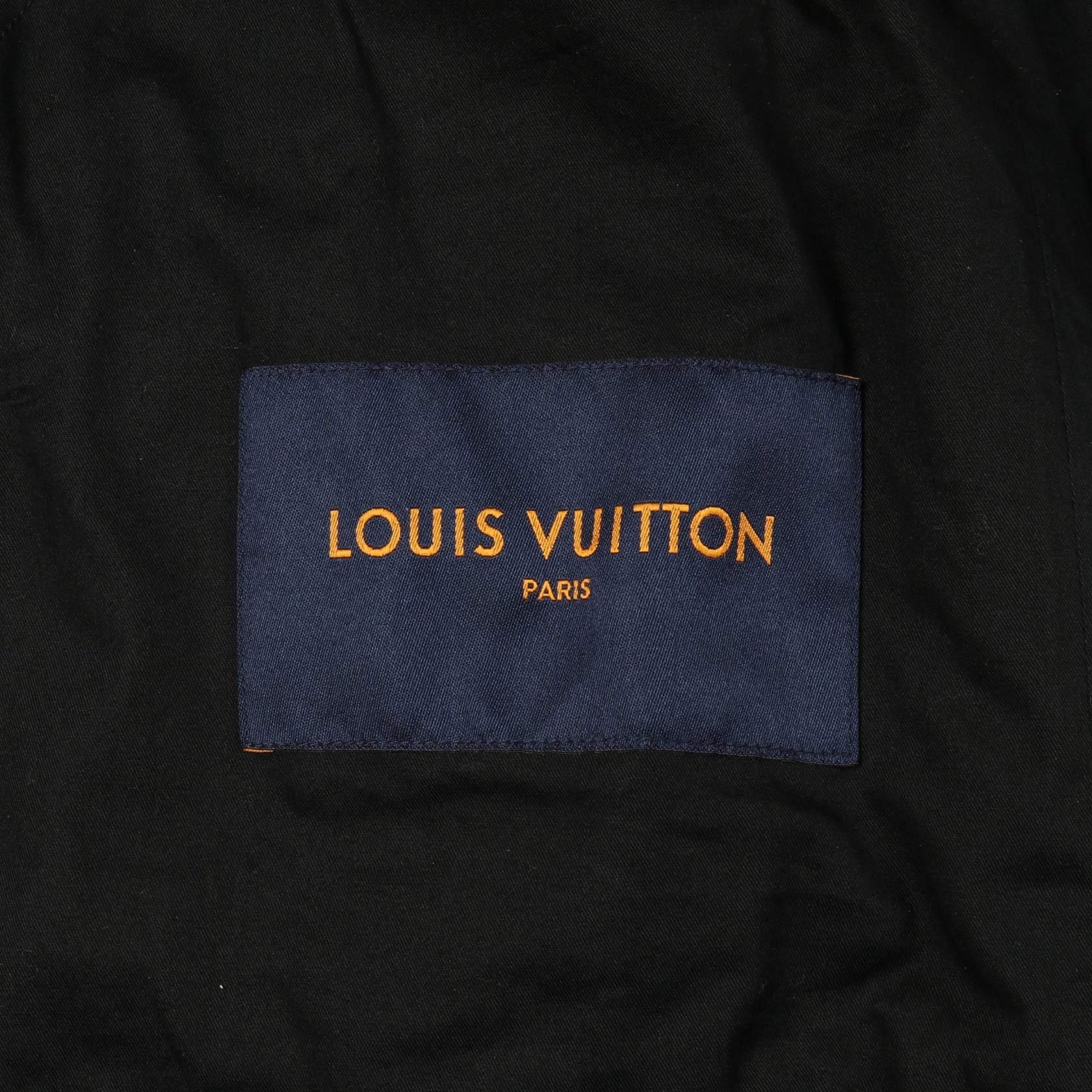 Louis Vuitton Louis Vuitton Louis Vuitton Monogram Embossed Leather Jacket Leather Outerwear DUTY FREE for USA Size ONE SIZE - 3 Thumbnail