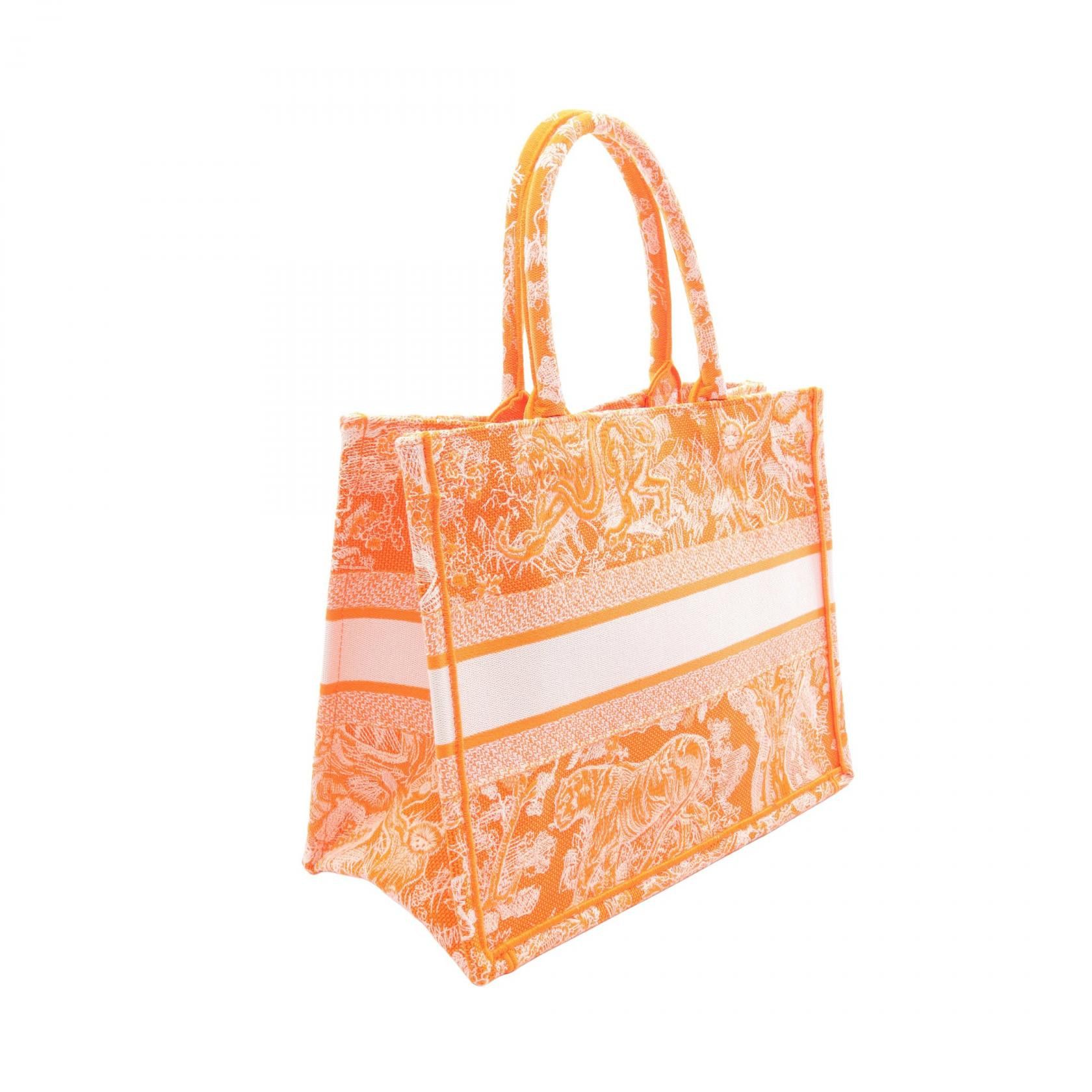 Dior Dior Dior BOOK TOTE Canvas Tote Bag Textile Tote Bag DUTY FREE for USA Size ONE SIZE - 2 Thumbnail