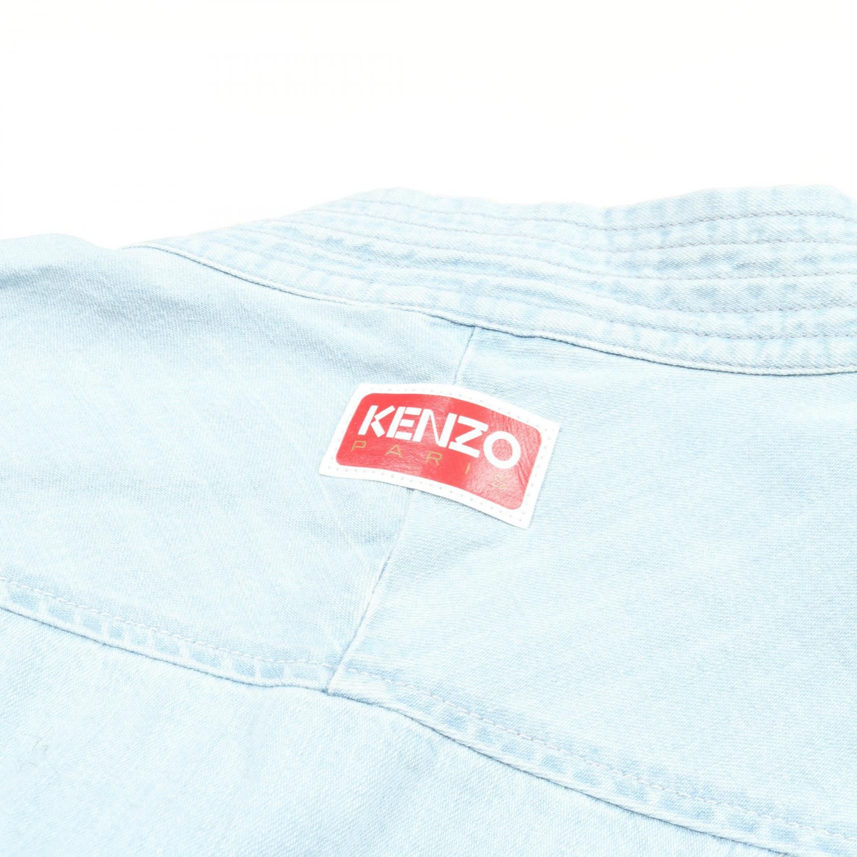 Kenzo Kenzo Kenzo Denim Kimono Cotton Jacket Textile Outerwear DUTY FREE for USA Size ONE SIZE - 9 Thumbnail