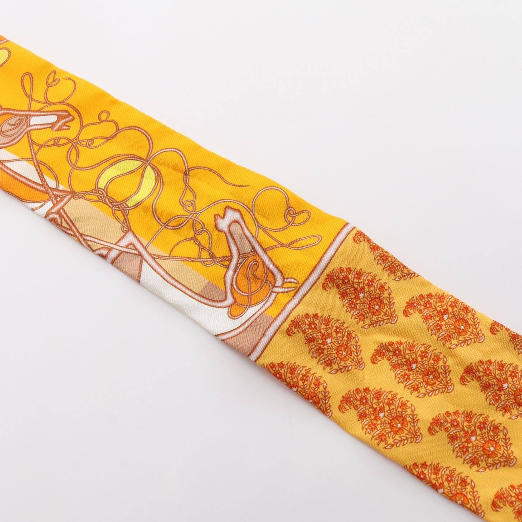 Hermes Hermes Hermes Coup de Fouet au Bloc Silk Scarf Textile Scarf DUTY FREE for USA Size ONE SIZE - 8 Thumbnail