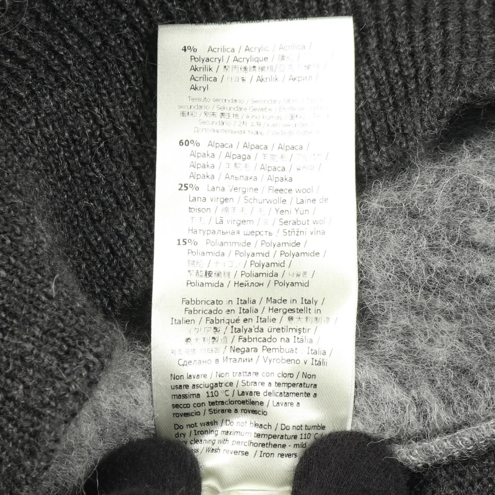 Fendi Fendi Fendi FF Pattern Wool Mohair Knit Top Textile Tops FZX091 DUTY FREE for USA Size ONE SIZE - 5 Thumbnail
