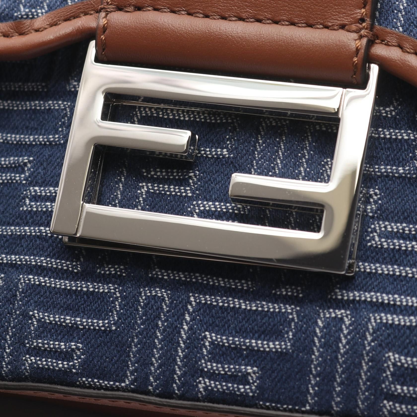 Fendi Fendi Fendi Double Baguette 2way shoulder bag Leather Shoulder Bag 7VA649 DUTY FREE for USA Size ONE SIZE - 7 Thumbnail