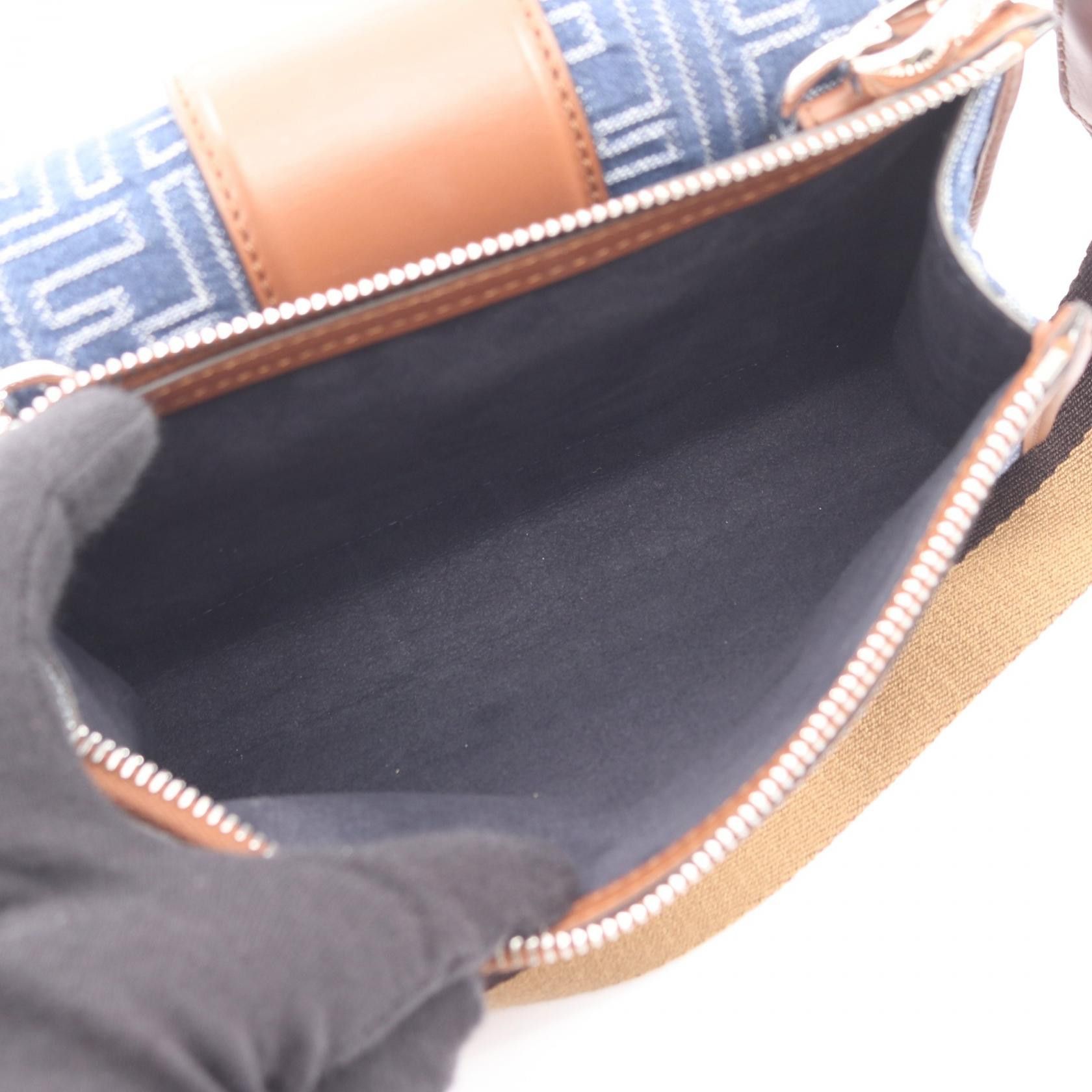 Fendi Fendi Fendi Double Baguette 2way shoulder bag Leather Shoulder Bag 7VA649 DUTY FREE for USA Size ONE SIZE - 4 Thumbnail