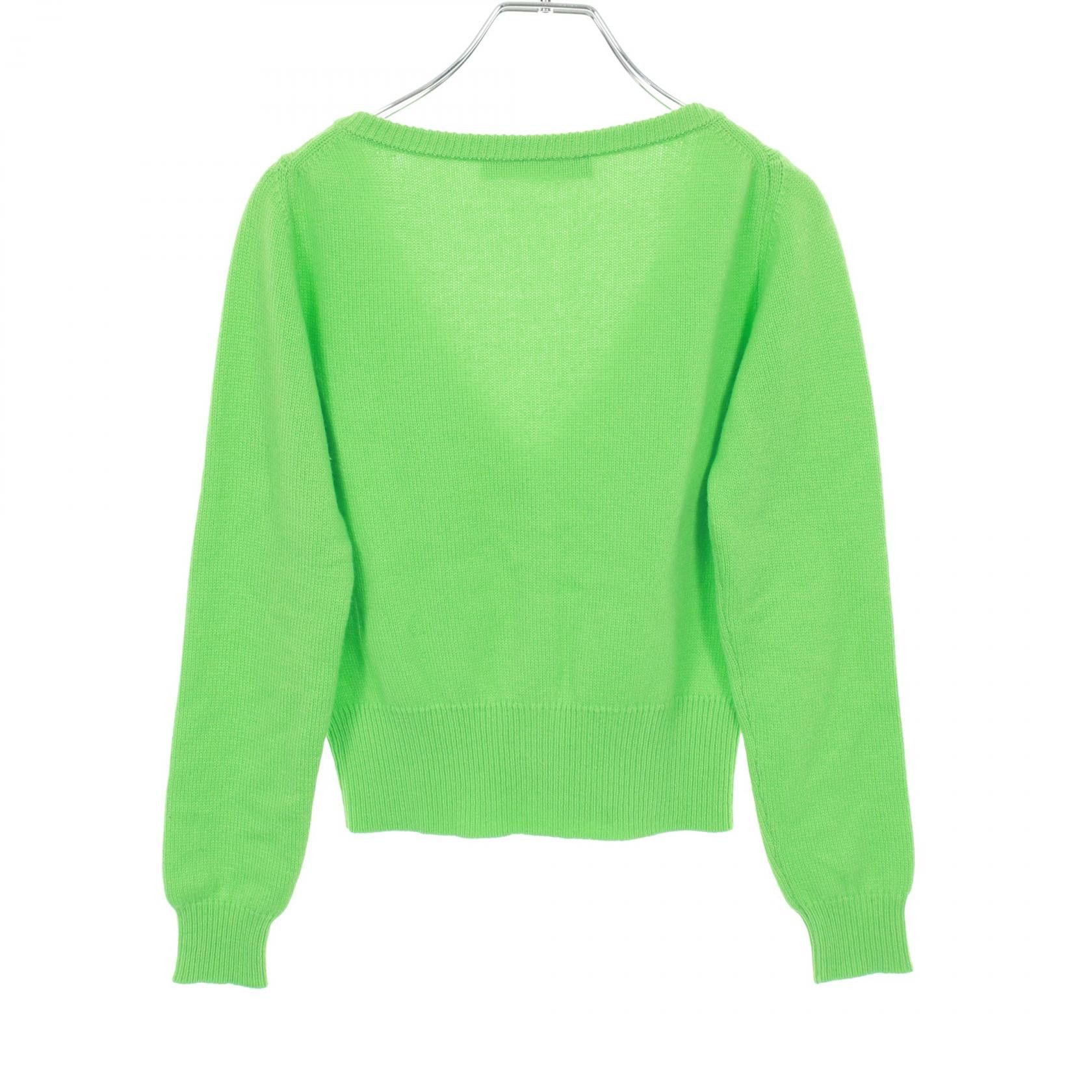 Versace Versace Versace Medusa Button Cashmere Cardigan Textile Tops DUTY FREE for USA Size ONE SIZE - 2 Thumbnail