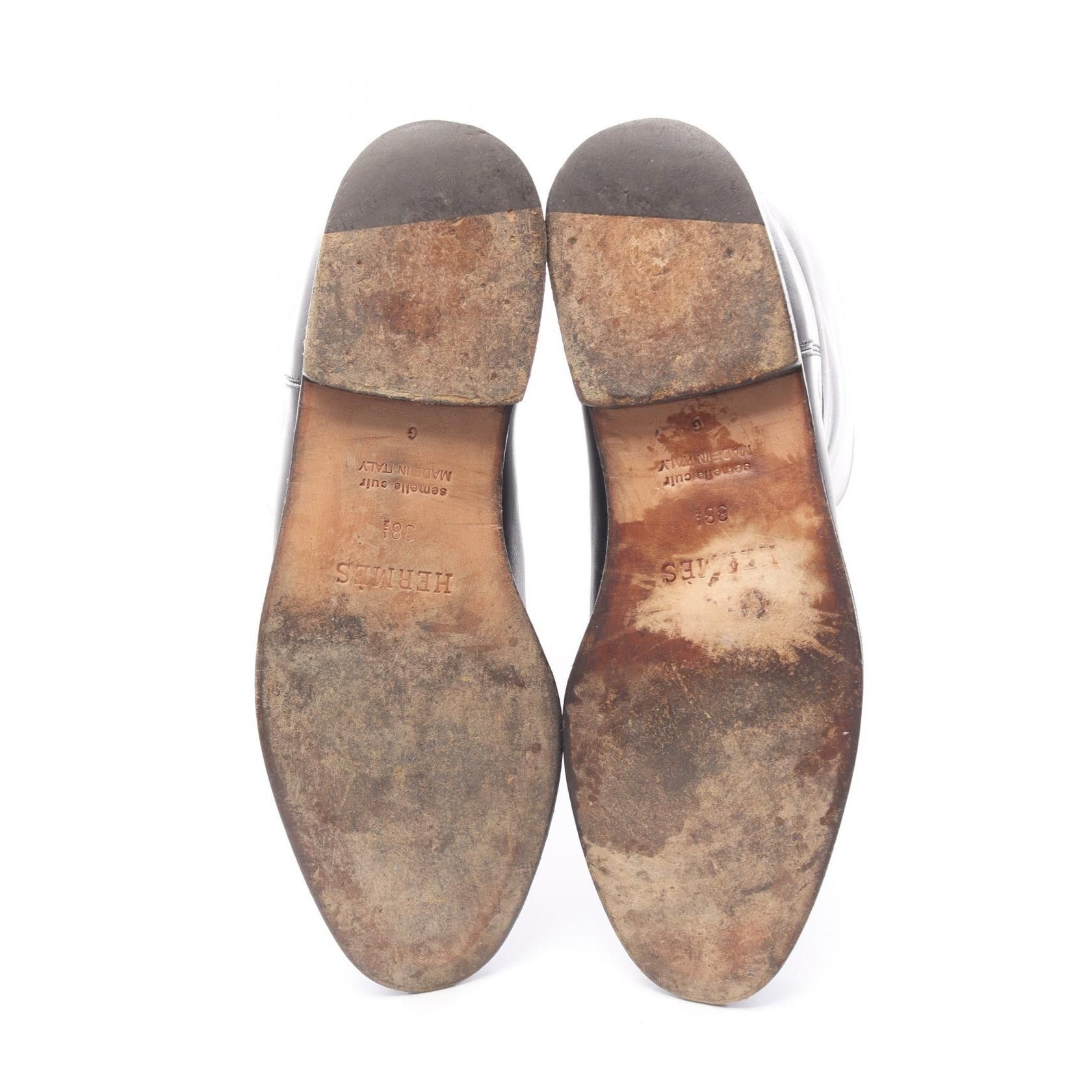 Hermes Hermes Hermes Jumping Kelly Leather Boots Leather Shoes DUTY FREE for USA Size ONE SIZE - 4 Thumbnail