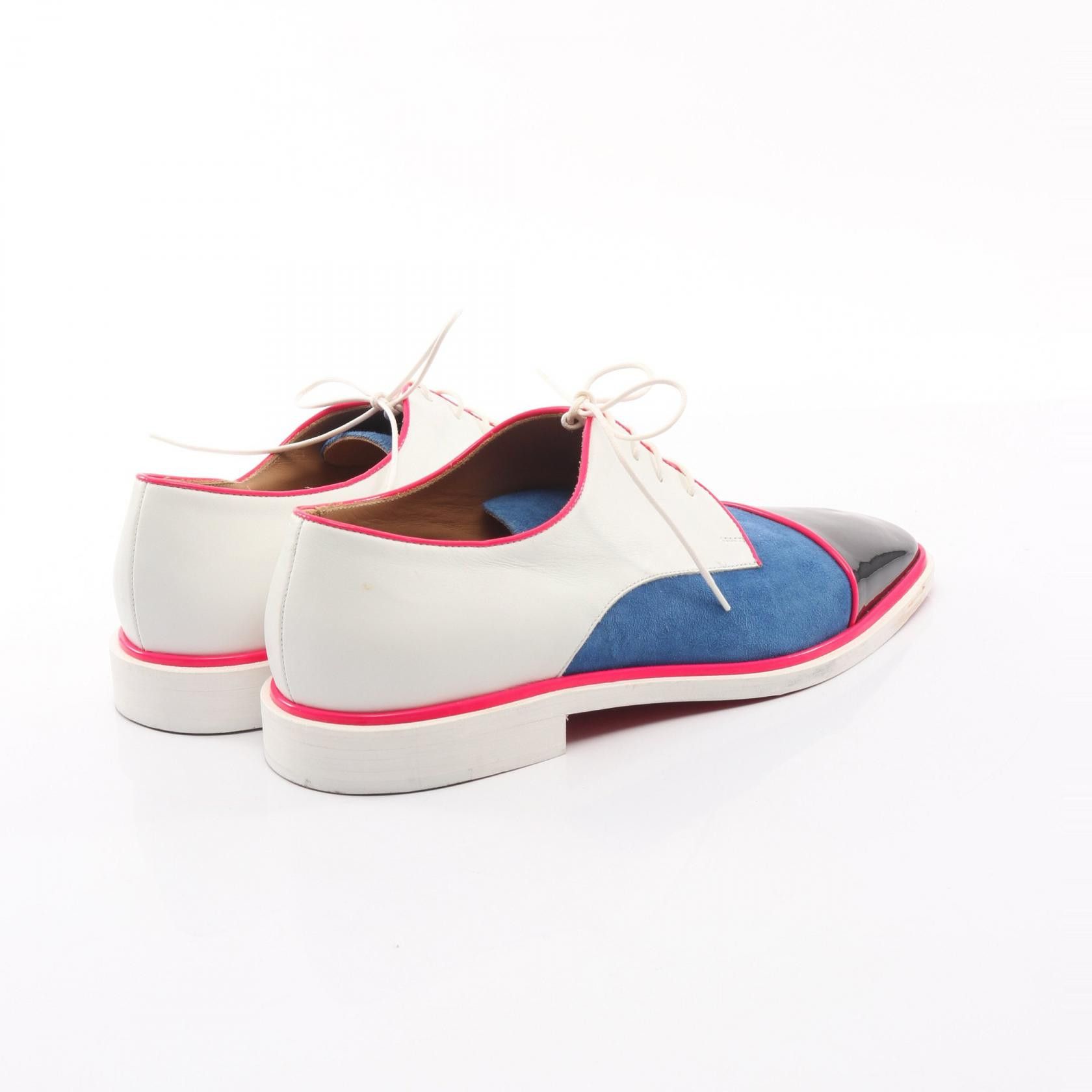 Christian Louboutin Christian Louboutin Christian Louboutin Leather Suede Patent Leather Derby Shoes Leather Shoes DUTY FREE for USA Size ONE SIZE - 2 Thumbnail