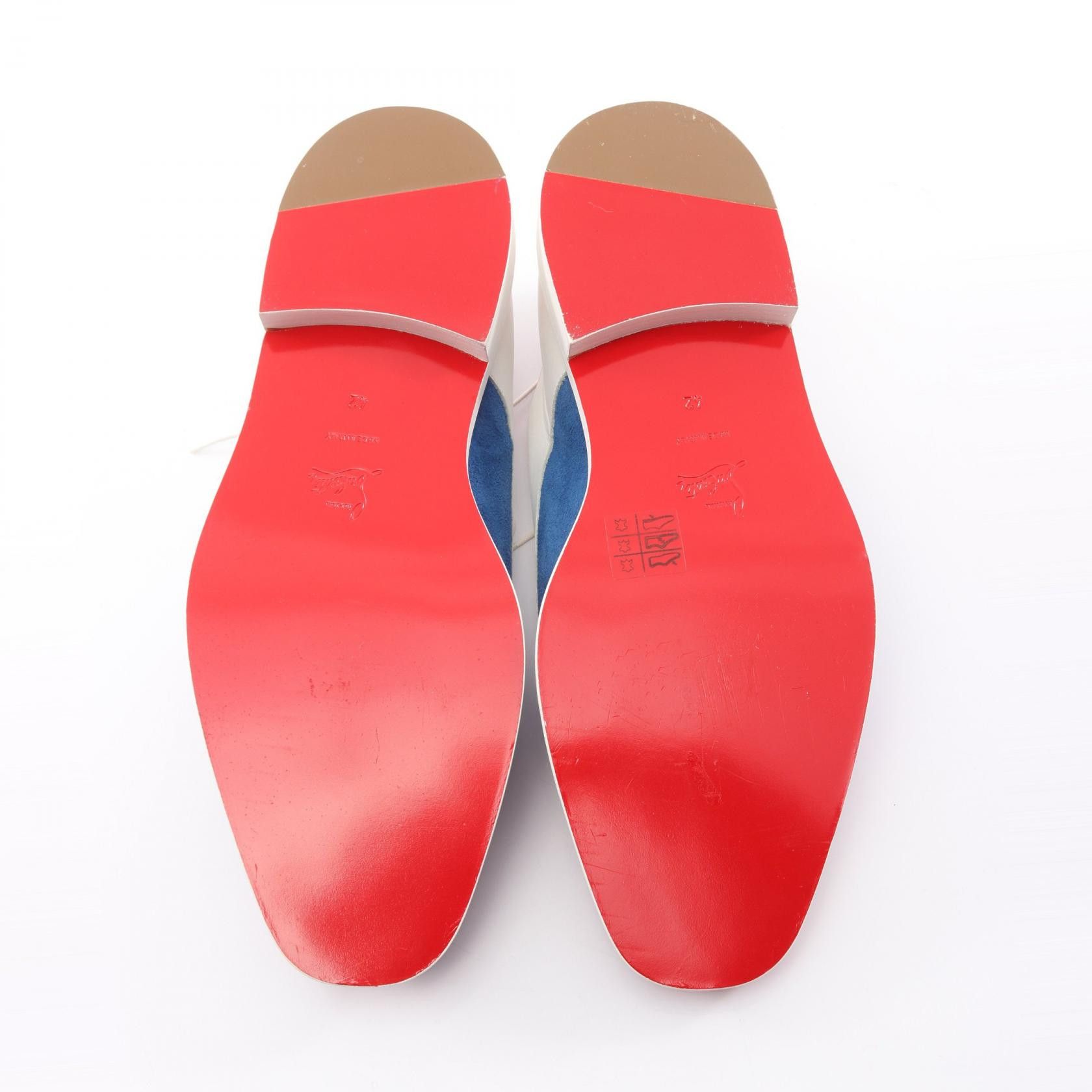 Christian Louboutin Christian Louboutin Christian Louboutin Leather Suede Patent Leather Derby Shoes Leather Shoes DUTY FREE for USA Size ONE SIZE - 4 Thumbnail