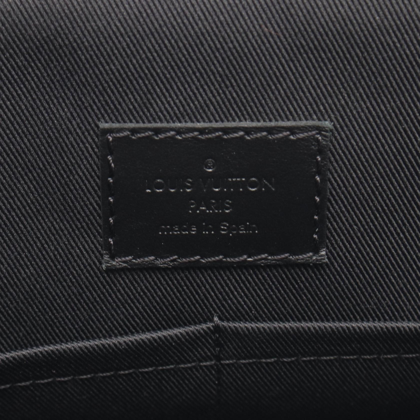 Louis Vuitton Louis Vuitton Louis Vuitton Saumur Messenger Monogram Eclipse Shoulder Bag Textile Shoulder Bag M45911 DUTY FREE for USA Size ONE SIZE - 4 Thumbnail