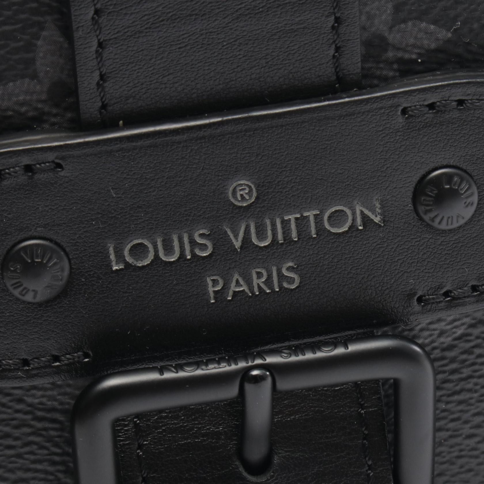 Louis Vuitton Louis Vuitton Louis Vuitton Saumur Messenger Monogram Eclipse Shoulder Bag Textile Shoulder Bag M45911 DUTY FREE for USA Size ONE SIZE - 7 Thumbnail