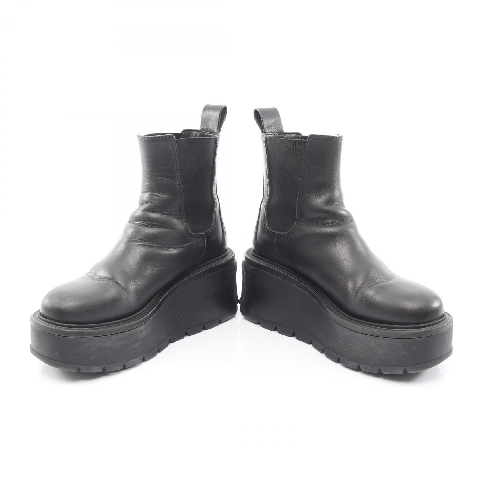 Valentino Valentino Valentino Garavani Leather Boots Leather Shoes DUTY FREE for USA Size ONE SIZE - 3 Thumbnail