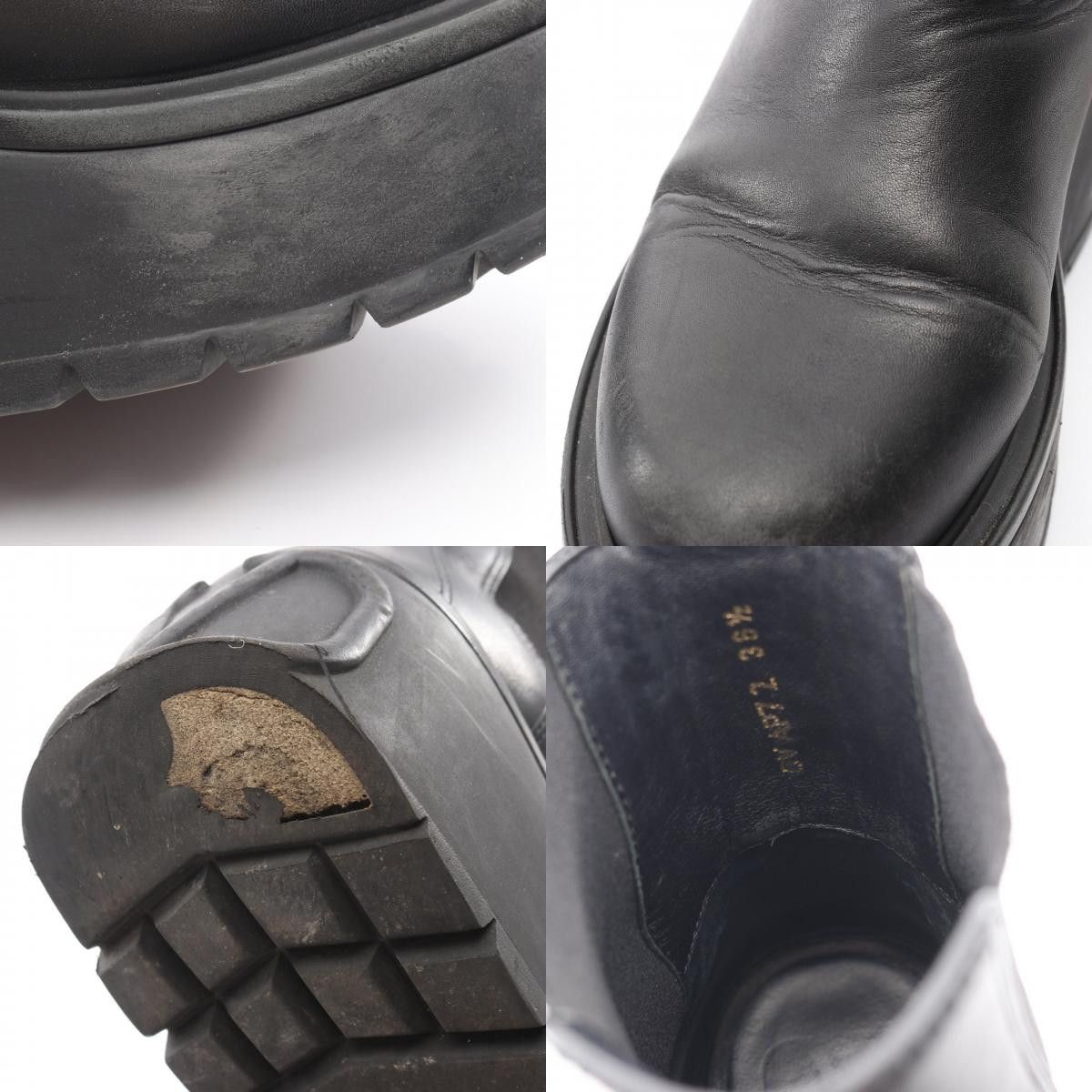 Valentino Valentino Valentino Garavani Leather Boots Leather Shoes DUTY FREE for USA Size ONE SIZE - 10 Thumbnail
