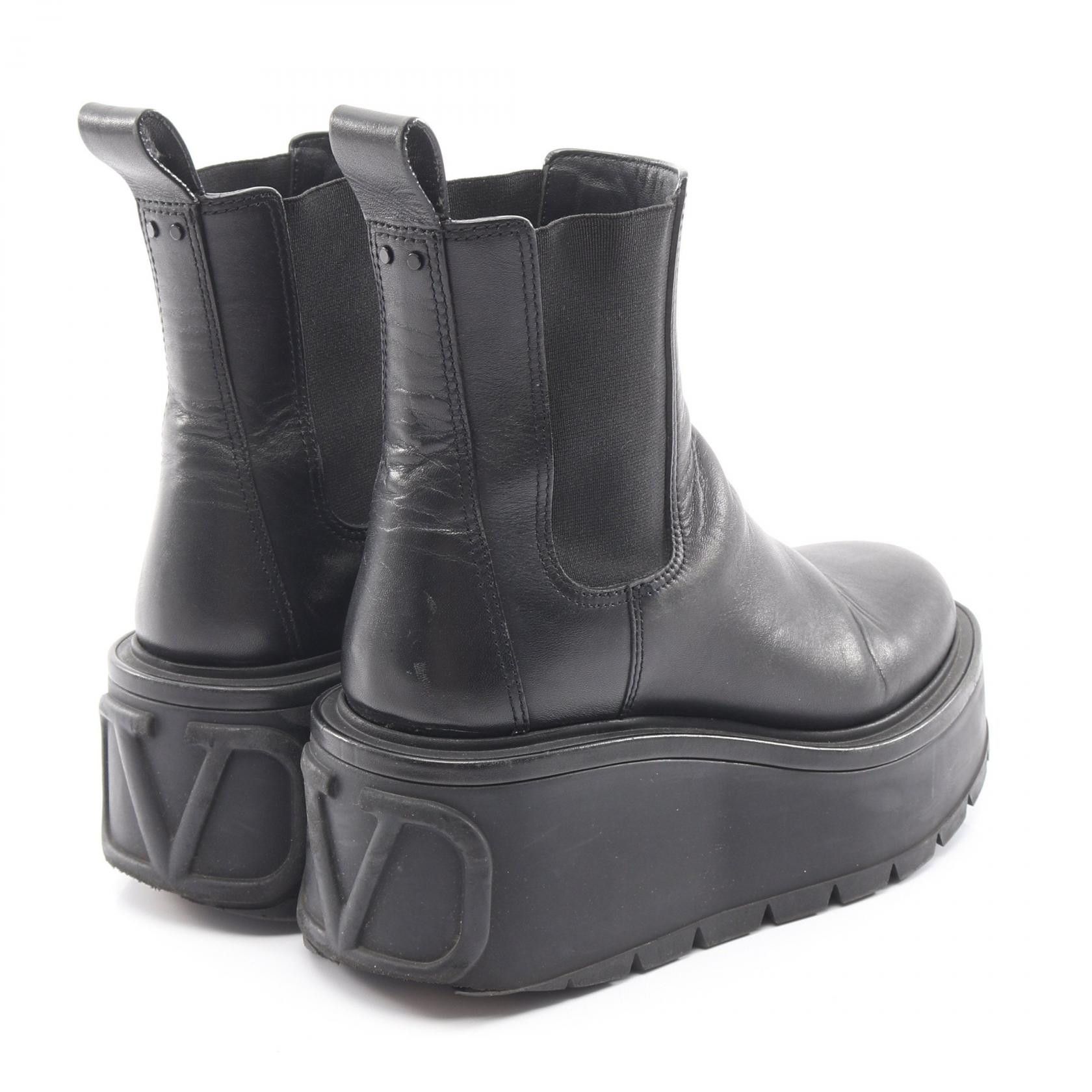 Valentino Valentino Valentino Garavani Leather Boots Leather Shoes DUTY FREE for USA Size ONE SIZE - 2 Thumbnail